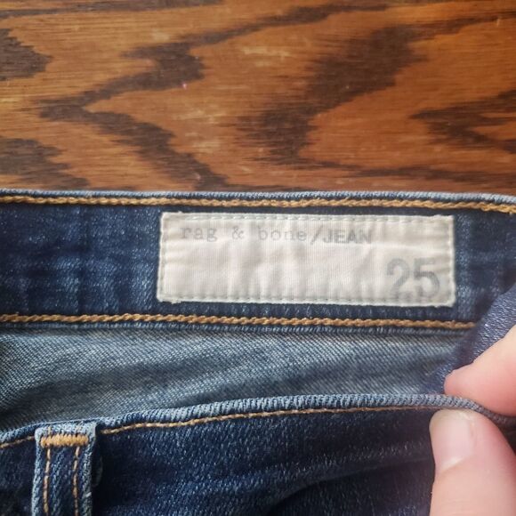Rag&bone skinny jeans in Kensington wash sz25 - Picture 5 of 7